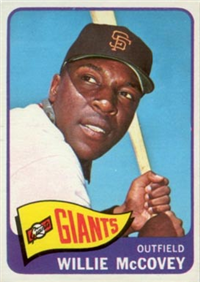 1965 Topps Baseball 176 Willie McCovey HOF