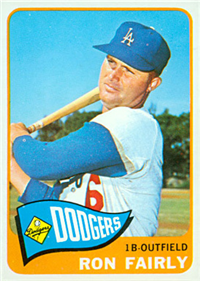 1965 Topps Baseball 196 Ron Fairly