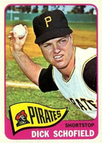 1965 Topps Baseball  Card #218  Dick Schofield