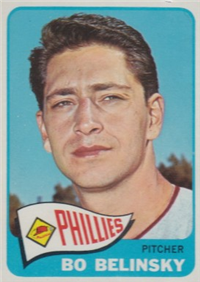 1965 Topps Baseball 225 Bo Belinsky