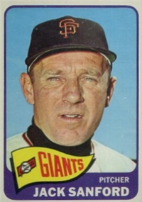 1965 Topps Baseball  Card #228  Jack Sanford