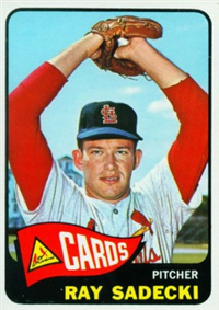 1965 Topps Baseball  Card #230  Ray Sadecki