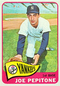 1965 Topps Baseball  Card #245  Joe Pepitone