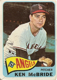 1965 Topps Baseball  Card #268  Ken McBride