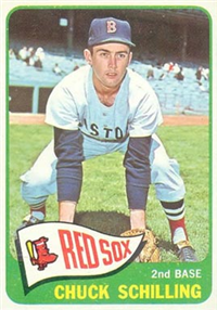 1965 Topps Baseball  Card #272  Chuck Schilling