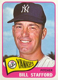 1965 Topps Baseball 281 Bill Stafford