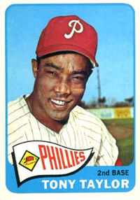 1965 Topps Baseball 296 Tony Taylor