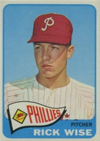 1965 Topps Baseball  Card #322  Rick Wise