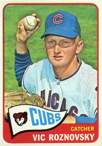 1965 Topps Baseball  Card #334  Vic Roznovsky
