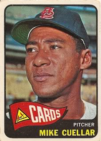 1965 Topps Baseball 337 Mike Cuellar