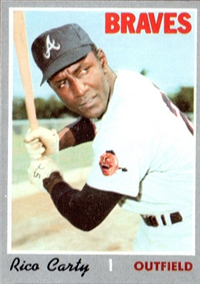 1970 Topps Baseball  Card #145  Rico Carty