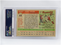 Hank Sauer 45 1955 Topps Baseball 