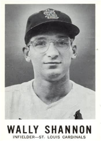 1960 Leaf Baseball Card  #93  Wally Shannon
