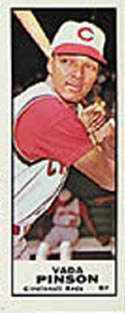 1968 Bazooka  Baseball Card   Vada Pinson