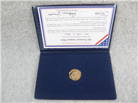 Jimmy Carter Gold Presidential Inaugural Medal  (Danbury Mint, 1977)