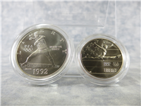 1992 XXV Olympic 2 Coin Uncirculated Set