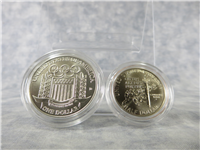 1992 XXV Olympic 2 Coin Uncirculated Set