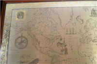 The Royal Geographical Society Silver Map of the World    (Franklin Mint, 1976)