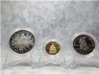 1989-SW Congress Gold Silver 3 coin Proof Set