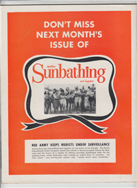 MODERN SUNBATHING AND HYGIENE  Vol. 25 #5    (May, 1955) 