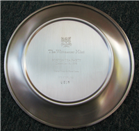 'Boston Tea Party December 16, 1773' Commemorative Plate  (Wittnauer Mint, 1973)