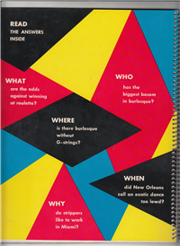 CABARET YEARBOOK  Volume 1    (Cabaret, 1956) Betty Howard