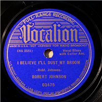 ROBERT JOHNSON    Dead Shrimp Blues    (Vocalion  03475,  1937) 78 RPM  Record