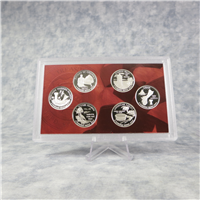 2009 Silver Proof Set (red box 18 coins)