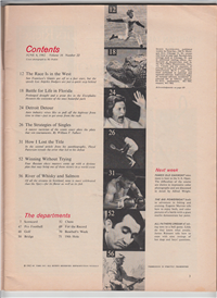 SPORTS ILLUSTRATED  Vol. 16 No. 22  (TIME Inc., June 4, 1962)