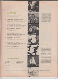 SPORTS ILLUSTRATED  Vol. 17 No. 1  (TIME Inc.,July 2, 1962)