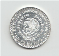 Silver Un Peso KM 459 (Mexico, 1965)