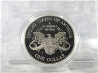 2001-P Capitol Visitor Center Proof Silver Dollar
