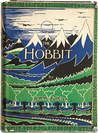 THE HOBBIT  J. R. R. Tolkien  (1937)  First Edition in Dust Jacket