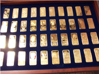 Danbury Mint Presidential Bronze Ingots Collection, One Ounce Bronze Bar edition