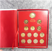 World Golf Hall of Fame Medals Collection   (Hamilton Mint, 1973)