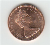 CANADA 1967 1 One Cent (Bird)    