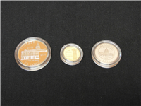 2001 Capitol Visitor Center Proof Set (3 coins)