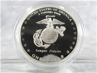 2005-P Marine Corps Silver Dollar Proof