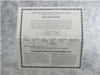 1999-P Yellowstone Proof Silver Dollar