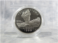 1999-P Yellowstone Proof Silver Dollar