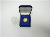 NETHERLANDS ANTILLES 1976 200 Guilder Gold Proof Coin in Presentation Box with Certificate
