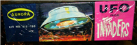 UFO FROM THE INVADERS   Plastic Model Kit    (Aurora 813-150, 1968)