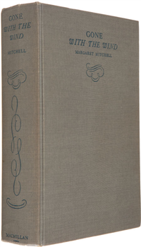 GONE WITH THE WIND    Margaret Mitchell  (New York:  Macmillan Company, 1936)  First edition, First printing in Dust Jacket