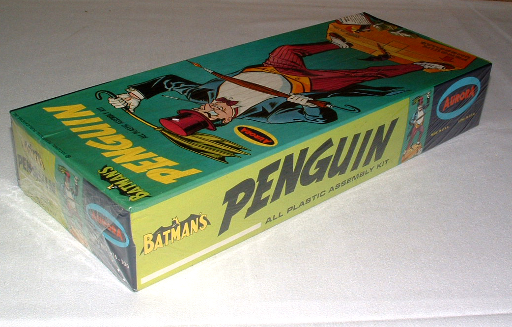 How much is BATMAN'S PENGUIN Plastic Model Kit (Aurora 416100, 1967) worth? Price