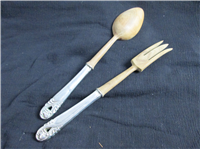 Spring Glory Sterling 11 1/8" Salad Serving Set   (International #1942) 