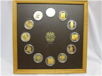 National Museum of Anthropology Aztec Medals Collection   (Franklin Mint, 1980)