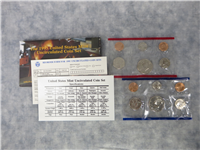 1995 5 Coins Proof Set in Box with COA US Mint 