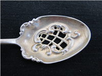 Louis XV Sterling 8  3/4" Pierced Bowl Olive Spoon   (Whiting, #1891) 