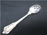 Grand Baroque Sterling 8  3/4" Pierced Serving Spoon   (Wallace, #1941) 