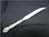 George & Martha Washington Sterling 10  5/8" Meat Carving Knife   (Westmoreland, #1940) 